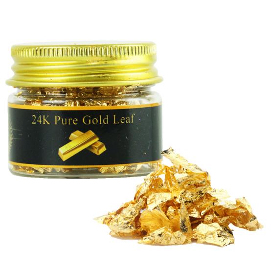 Edible Gold flakes,50mg Eatable Gold,24K Gold Flakes for Cake